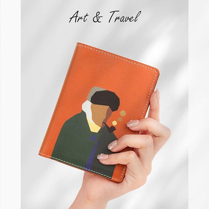Passport Holder for Travel Essentials, Passport Wallet Cover Case for Travel Must Haves Accessories, Passport Book Holders for Women & Men, 5.7" x 4.1"