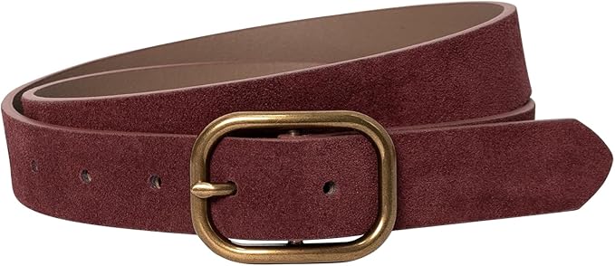 MJNUONE Leopard Print Belt for Women Leather Waist Belts Classic Needle Buckle Animal Printed forJeans dress Party Outfits