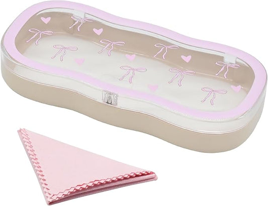 Glasses Case Hard Shell, Cute Sunglasses Case, Glass Cases for Eyeglasses Women, Reading Eye Glass Cases