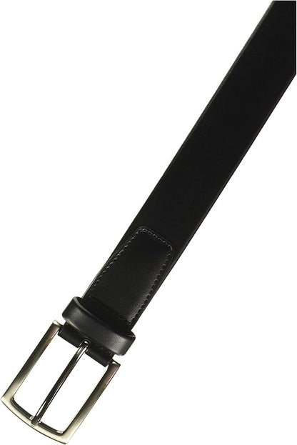 Perry Ellis Men's Tubular Leather Dress Belt