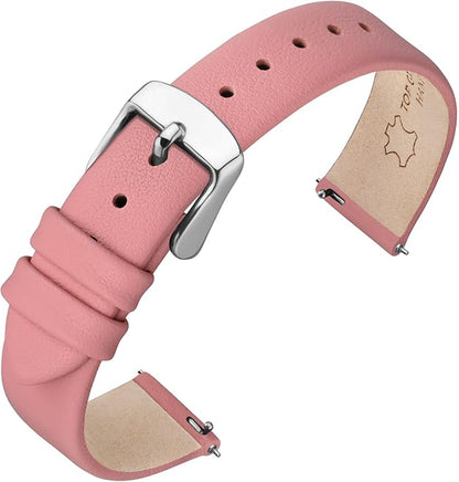 ANNEFIT Watch Bands for Men Women, Top Grain Leather Watch Strap with Quick Release, Band Width 12mm 13mm 14mm 16mm 18mm 20mm 22mm