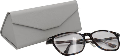 Real Sic Glasses Case for Men and Women - Magnetic Folding Hard Shell Sunglass Holder - Inspired by Solid Color