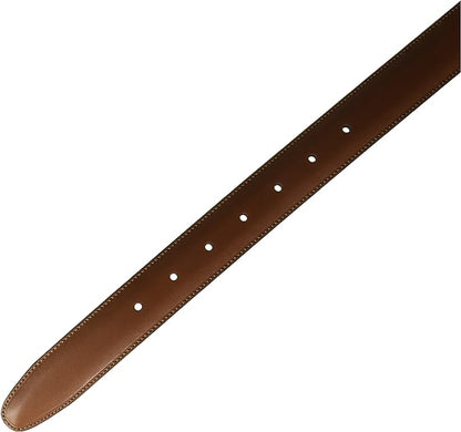 Perry Ellis Men's Portfolio Timothy Leather Belt (Available in Big & Tall)