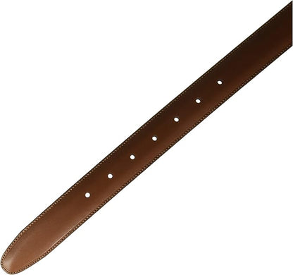 Perry Ellis Men's Portfolio Timothy Leather Belt (Available in Big & Tall)