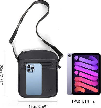 Small/Medium Crossbody bag for men shoulder bag mens purse satchel leather messenger bag gift man
