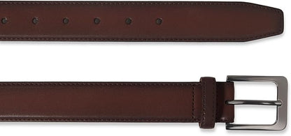 VATAN Men's Genuine Leather Dress Belts, Handmade Classic Every Day Leather Jeans Belt for Men Work Business Casual