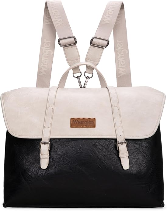 Wrangler Laptop Bag for Women Messenger Bag Briefcase Computer Backpack Convertible Satchel Bag