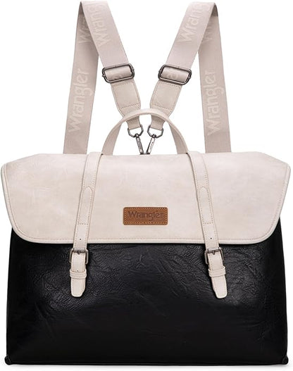 Wrangler Laptop Bag for Women Messenger Bag Briefcase Computer Backpack Convertible Satchel Bag