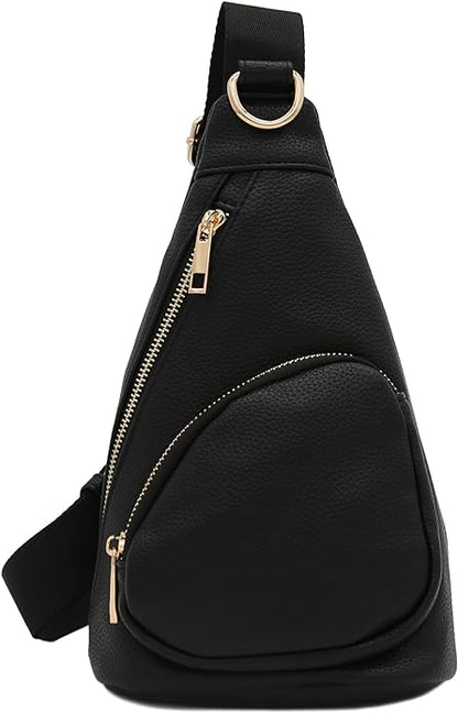 FashionPuzzle Compact Triangle Sling Bag | Compact