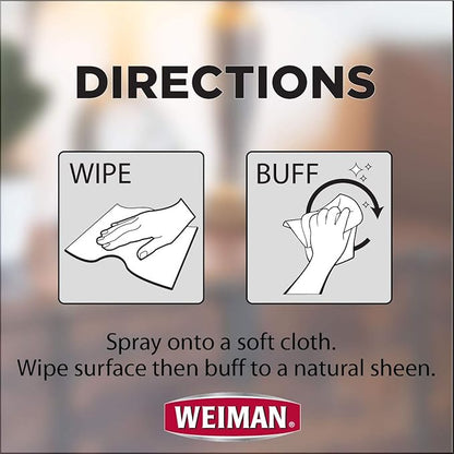 Weiman Leather Cleaner and Conditioner, 12 Fluid Ounce