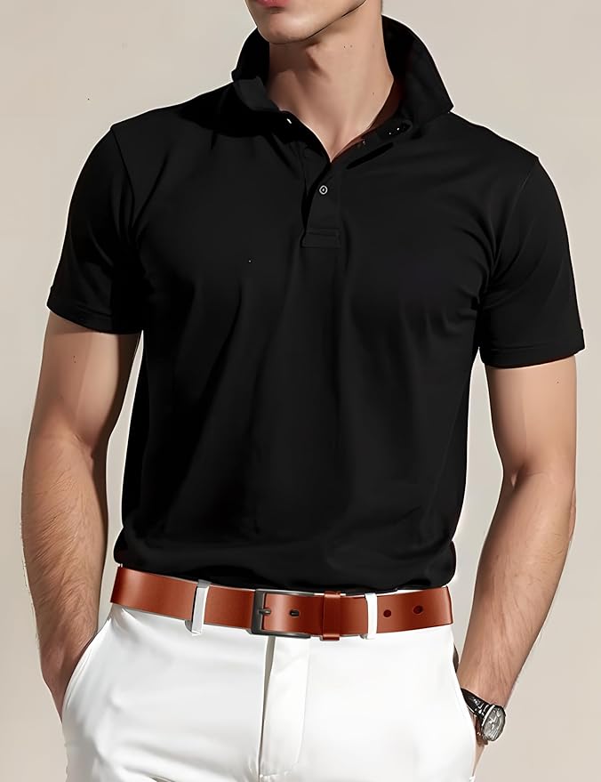 Mens Dress Belt,Genuine Casual Leather Belts for Men 1.5" Width