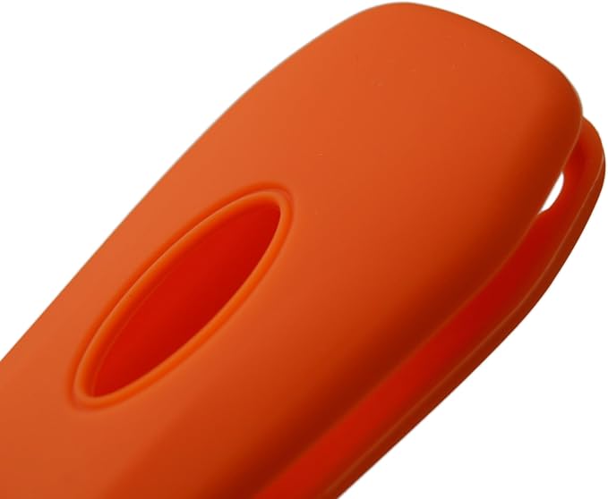Silicone Rubber Key Fob Covers Protector for Ford F150 F250 F350 F450 F550 Raptor Ranger Transit Fusion Bronco Lightning Maverick XLT (Flip Key)