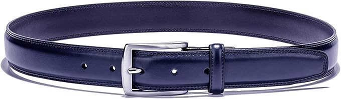 KM Legend Mens Genuine Leather Dress - Classic & Fashion For Work Business And Casual Belt