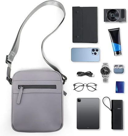 Small/Medium Crossbody bag for men shoulder bag mens purse satchel leather messenger bag gift man