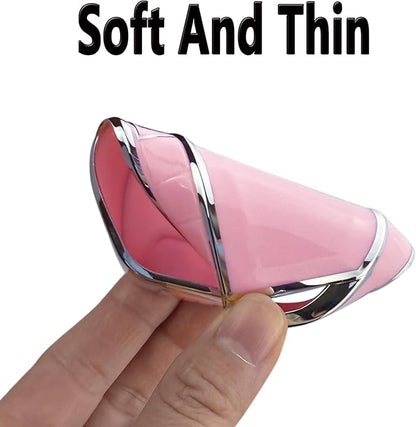 Key Fob Cover Case Compatible with Kia Telluride 2023 2024 2025 EV5 Car Interior Accessories Shell Holder Protector (Pink)