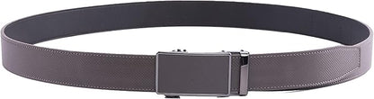 Fabio Valenti Mens Belt,Ratchet Belt Dress with 1 3/8" Genuine Leather with Easier Adjustable Buckle, Trim to Fit
