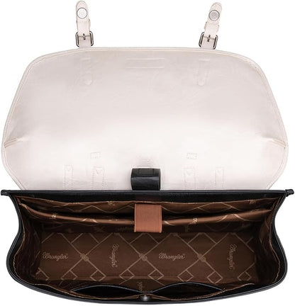 Wrangler Laptop Bag for Women Messenger Bag Briefcase Computer Backpack Convertible Satchel Bag