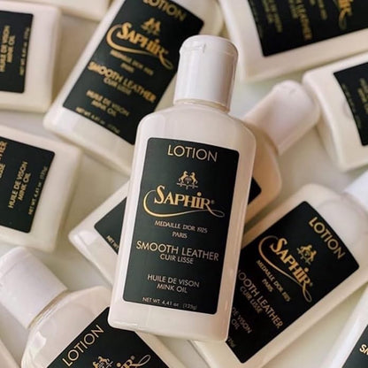 Saphir Medaille d'Or Leather Lotion – Protects & Nourishes Apparel, Bags, Furniture