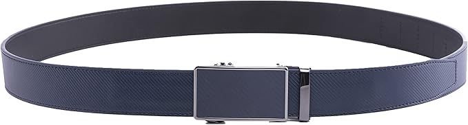 Fabio Valenti Mens Belt,Ratchet Belt Dress with 1 3/8" Genuine Leather with Easier Adjustable Buckle, Trim to Fit