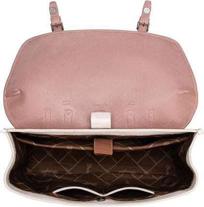 Wrangler Laptop Bag for Women Messenger Bag Briefcase Computer Backpack Convertible Satchel Bag