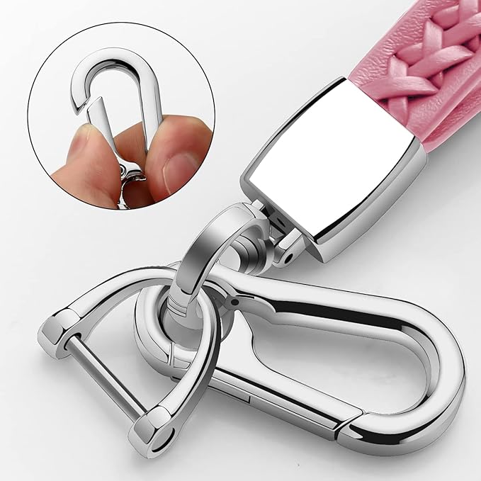 Autophone for Toyota Key Fob Cover with Keychain Soft TPU Key Shell Case,For 2019-2026 Rav4 2020-2022 Highlander Corolla Prius 2018-2024 Camry C-HR Avalon GT86 2021-2024 4runner(Pink)
