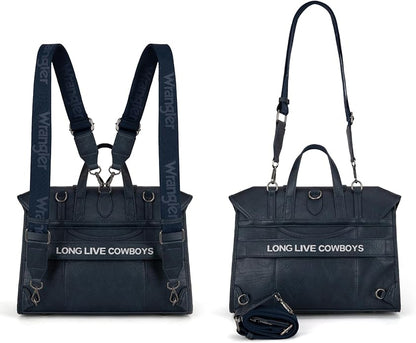 Wrangler Laptop Bag for Women Messenger Bag Briefcase Computer Backpack Convertible Satchel Bag