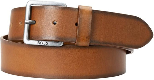 BOSS Men's Jeeko Leather Casual Belt