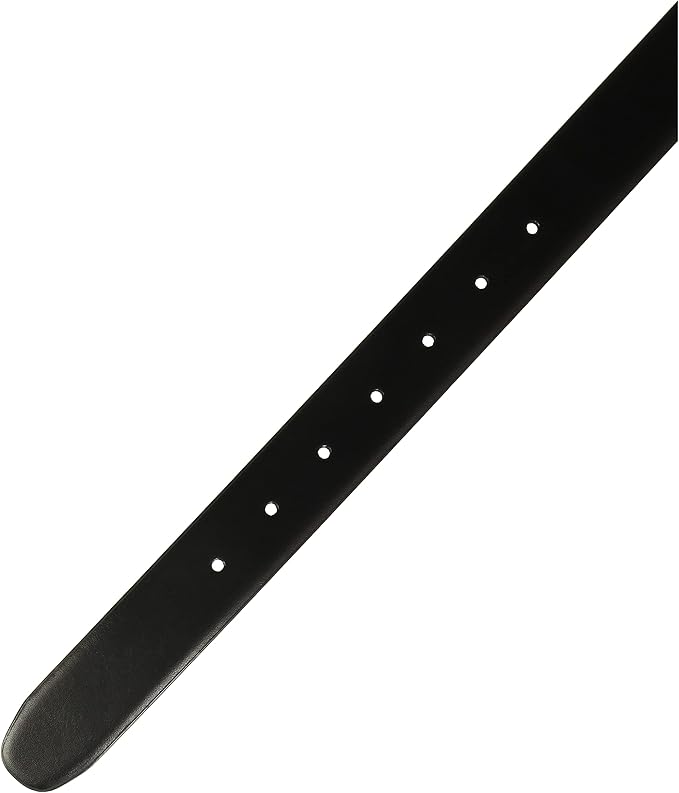 Perry Ellis Men's Portfolio Reversible Cap Faux Leather Dress Belt Black & Brown