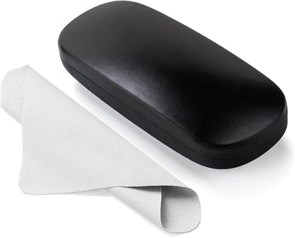 Marvolia Glasses Case Hard Shell - PU Leather Eyeglass Cases Eyeglasses Case for Sunglasses Eye Glasses Cases