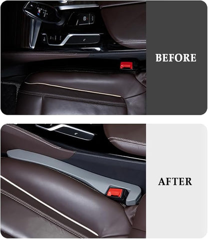 IHOTDER Super Flexible Car Seat Gap Filler,Durable Car Organizer Between Seats for Tightly Filling Seat Gaps,Universal CCar Side Seat Gap Filler CCar Accessories for Women & Men (Gray/2PCS)…