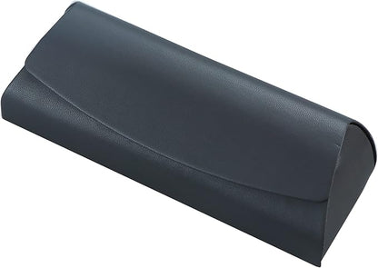 LifeArt Eyeglass Case Hard Shell, Portable Sunglass Case for Women and Men, fashionable PU Leather Eyeglass Case, Lightweight