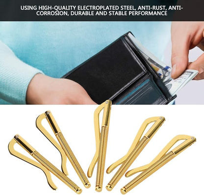 75mm Money Clip, 10PCS Spring Money Clip Wallet Spring Clip Wallet Money Clip Metal Cash Clip