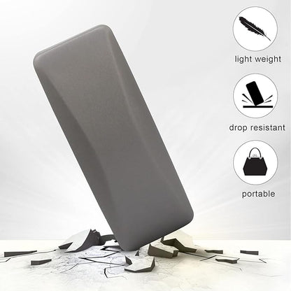 SMARTTOP Hard Shell Eyeglass Case- Glass Case With Cleaning Cloth, Glasses Case hard shell for men women