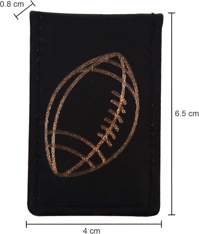 LB LEATHERBOSS Men's New Leather Strong Magnetic Money Clip