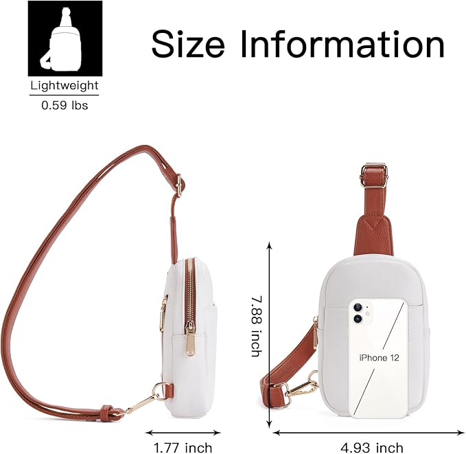 Telena Crossbody Bags for Women Leather Cross Body Sling Bag for Woman Travel