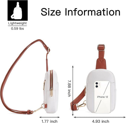 Telena Crossbody Bags for Women Leather Cross Body Sling Bag for Woman Travel