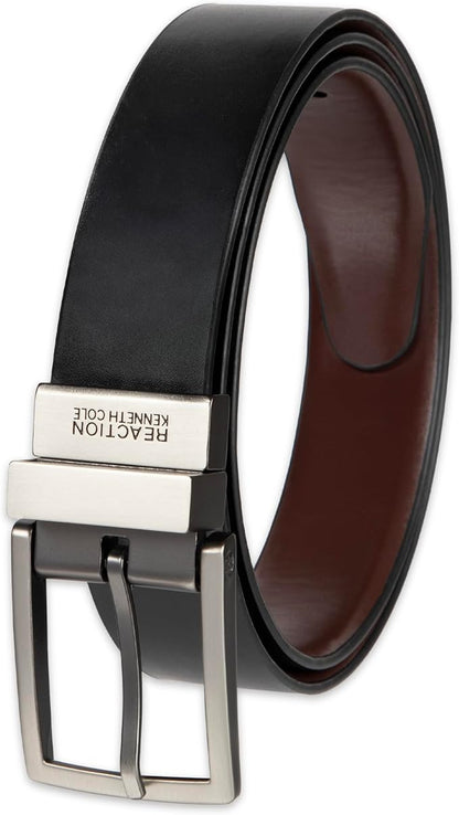 Kenneth Cole REACTION Men's 2-in-1 Reversible Dress Belt