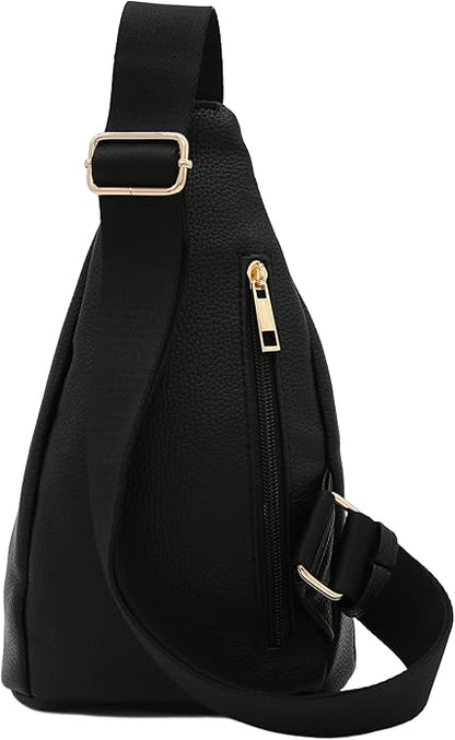 FashionPuzzle Compact Triangle Sling Bag | Compact