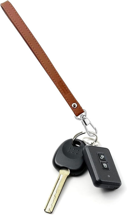 Alban Leather Wrist Strap for Wallet, Clutch, Keys, Wristlet Purse, Keychain for Women and Men