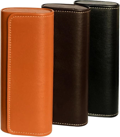 HSYMQ 3PCS Glasses Case, Eyeglasses Case Hard Shell, Reading Hard Glasses Cases for Women Men