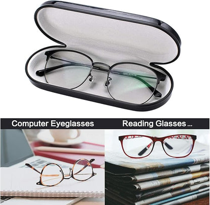 Vemiss Hard Shell Eyeglass Cases, Lightweight Portable Glasses Case for Women Men
