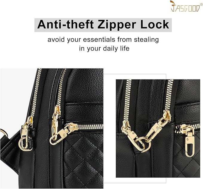 Sling Bag for Women Crossbody Leather Fanny Packs Chest Bag Fashion Sling Backpack Travel JASGOOD