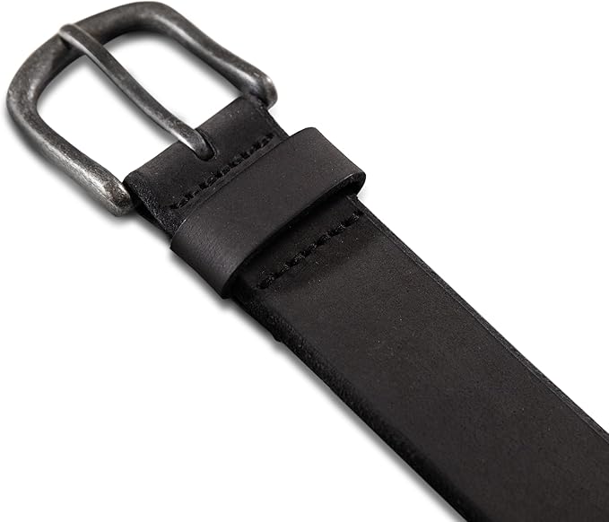 Lucky Brand Men's Jeans Leather Belt| Classic| Casual| Dress| Everyday| American Heritage| Genuine Leather| Metal Buckle