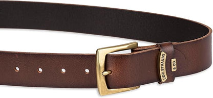 Levi’s Men’s Casual Leather Belt, Classic Strap for Jeans & Everyday Wear