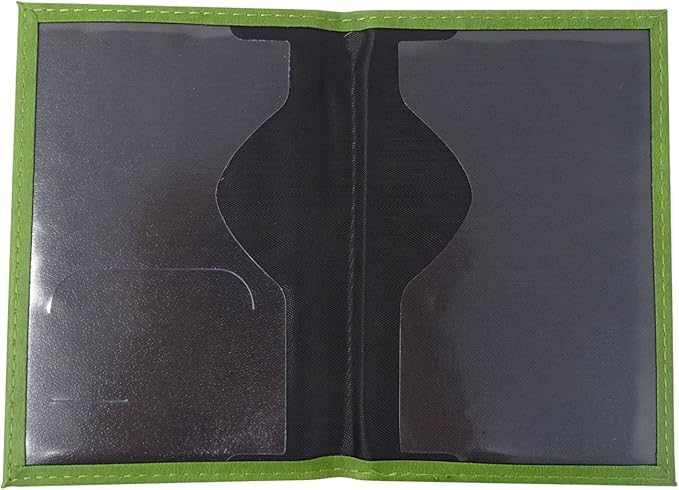 Honbay 2PCS Artificial Leather Passport Holder Cover Passport Case for Men and Women