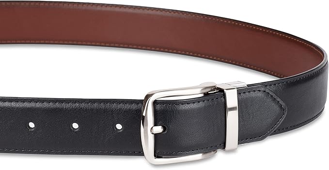 Amazon Essentials Men's Reversible Dress Belt