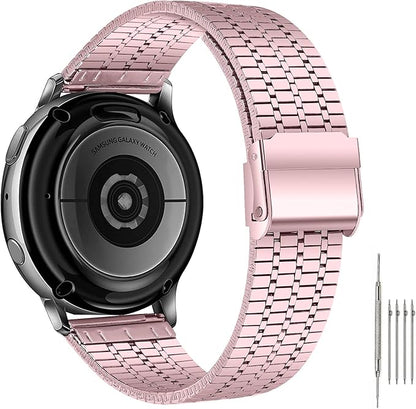 Moran Stainless Steel Watch Band Quick Release Replacement Metal Strap 20mm 22mm for Men Women