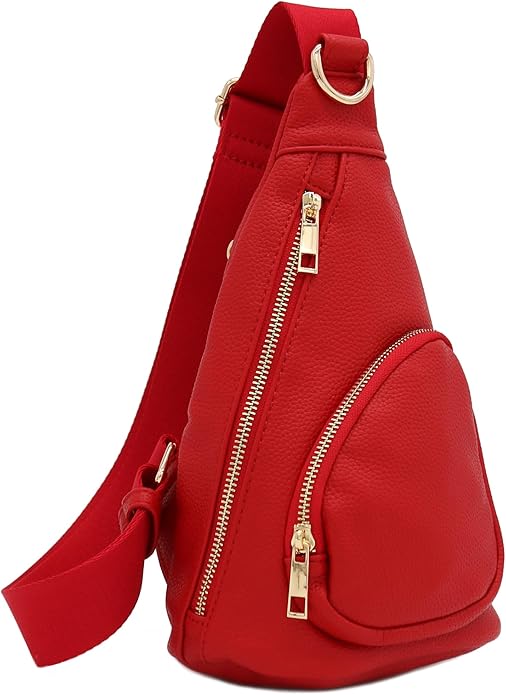 FashionPuzzle Compact Triangle Sling Bag | Compact