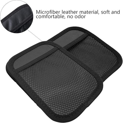 INNOLIFE Car Net Pocket Side Clutter Scattered Storage Phone Holder Strong Paste Organizer 8"x5.75"(1pcs L+1 pcs S)