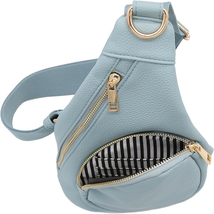 FashionPuzzle Compact Triangle Sling Bag | Compact